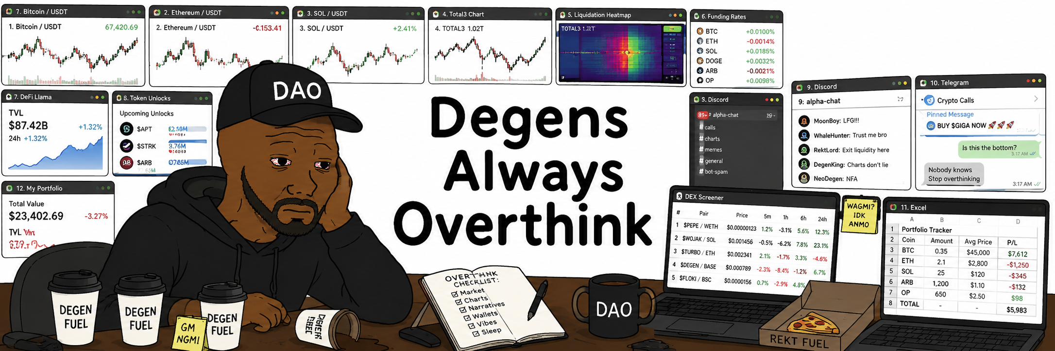 Degens Always Overthink
